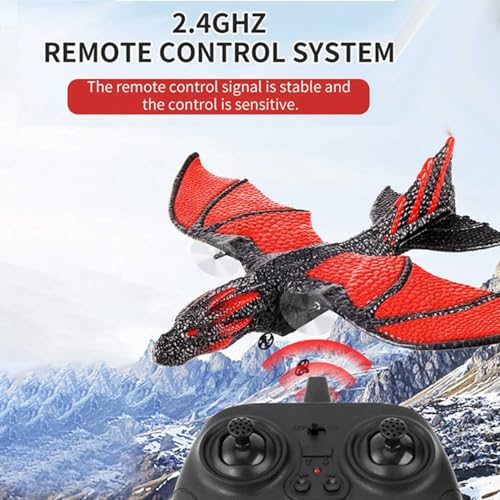 Avión RC de espuma EPP resistente con control remoto 2.4G para un vuelo estable 6