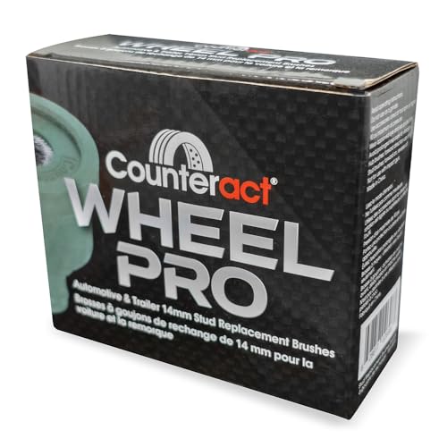Image of Counteract WP-SB14 14mm Wheel Pro Stud Brush -6 pk - Clip in