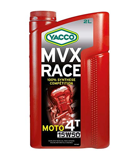 Amazon.co.jp: YACCO MVX RACE MOTO 4T 15W-50 for Yakko MVX Race 4 