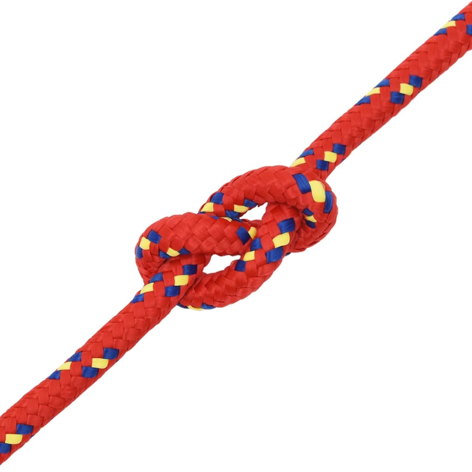 LAPOOH Cuerda de Barco Polipropileno Rojo 14 mm 100 m, Roll Drap, Cuerda Marina, Cuerda Tendedero, Cuerda Toldo Exterior, Cuerda De Lona, Cuerda Barco