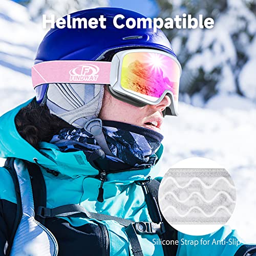 Findway Ski Goggles, Otg - Over Glasses Snow Goggles, Interchangeable Lens Snowboard Goggles For Adult Men, Women & Youth #TOP5