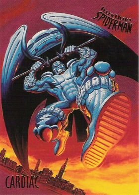 1995 Fleer Ultra Marvel Spider-Man Card #11 : Cardiac