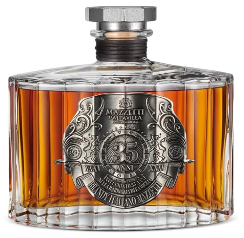 Mazzetti d'Altavilla, Brandy Special Invecchiato 35 Anni, Weinbrand aus Italien, 43% Vol., 700ml