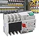 NLQ4-125 4P Dual Power Automatic Transfer Switch, AC 400V Utility, Millisekundenschaltung ohne Strom, für Einkaufszentren, Fabriken, Labors (63A)