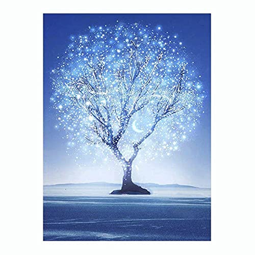 Artisanat d'art de diamant 5D Arbre elfe pour décorer le salon