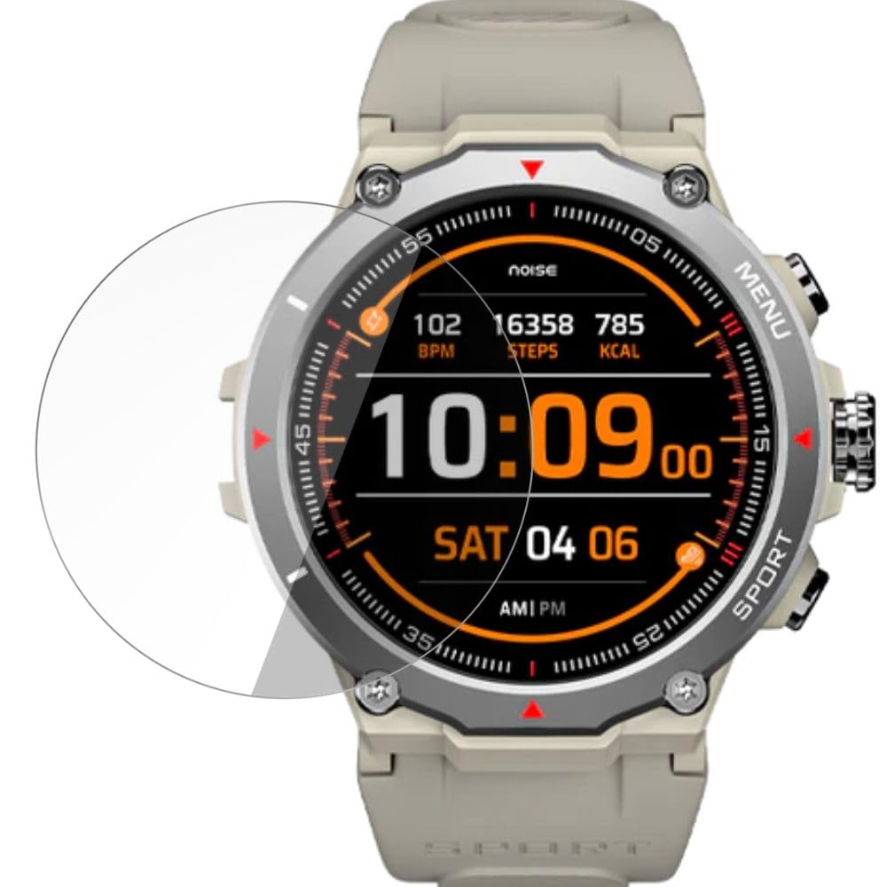 FCS PET Smart Watch Screen Guard For Noisefit Force | Ultrathin 0.33Mm 9H Anti Shock Flexible Screen Protector | Edge To Edge Coverage | Pack Of 3 (B0BSR1XM9V) Amazon Price History, Amazon Price Tracker