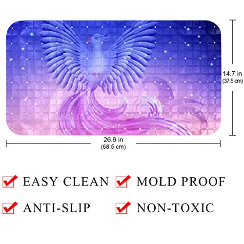 Tapis antidérapant baignoire bébé avec ventouses phénix Bennigiry - 5