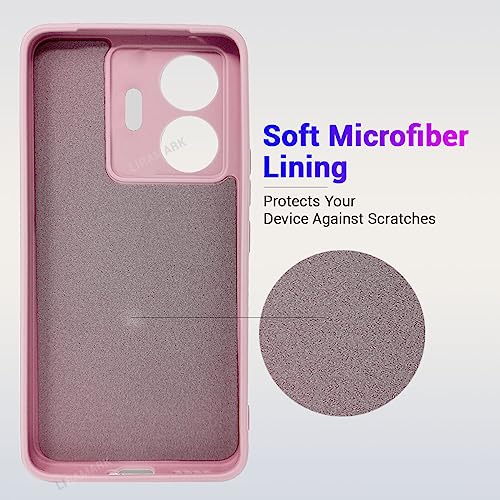 LIRAMARK Store LIRAMARK Silicone Pink Case for iQOO Z6 44W / Vivo T1 - Image 4