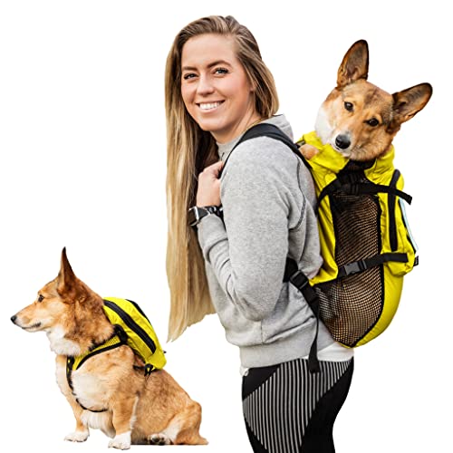 K9 Sport Sack Walk-On | Dog Carrier Dog Backpack With Harness & Storage (Large, Buttercup Yellow) #TOP19