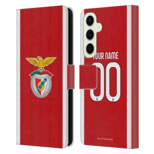 Étui en cuir Samsung Galaxy S25+ portefeuille officiel S.L. Benfica