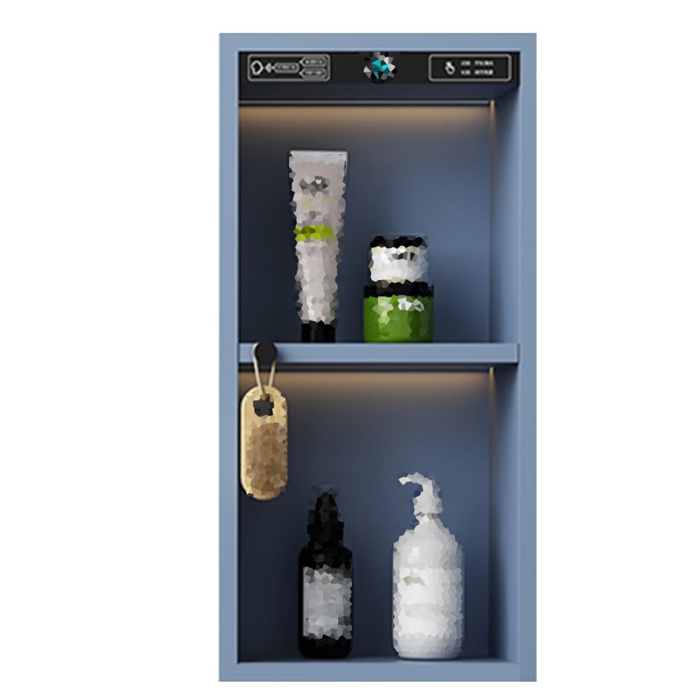 Niche de douche en acier inoxydable avec LED étagère encastrée