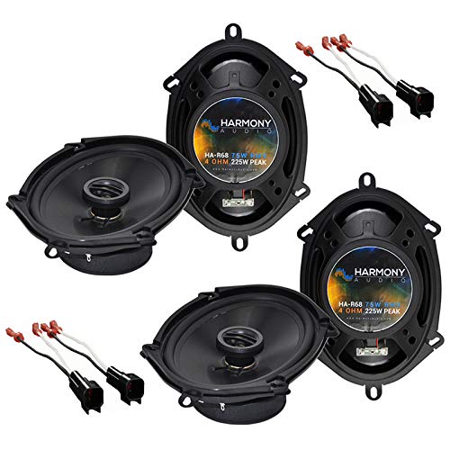 Compatible with Ford Focus 2000-2007 Factory Speaker Replacement Harmony (2) R68 Package New
