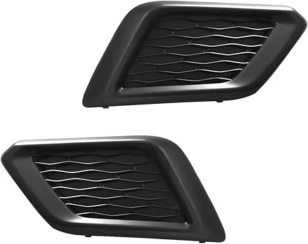 2X Fog Light Cover,Compatible for Nissan X-Trail Xtrail,Compatible for Rogue 2014 2015 2016 Foglights Covers Frame Headlights Grille Grill Car Accessories