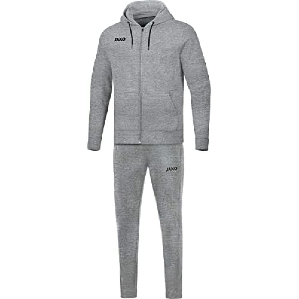 JAKO Women's Hooded Base Jogging Suit, Black, 38