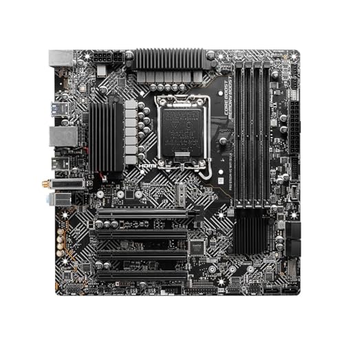 CJWDPDSWEZ Fit for MSI PRO B760M-VC WiFi Bulk Motherboard LGA 1700 Intel B760 DDR5 M.2 Wi-Fi 6E mATX Support i9-14900F i5-13400 i9-12900 CPU Gaming Motherboard