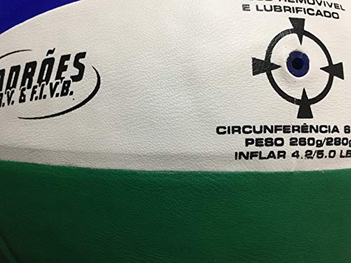 Bola de Vôlei Dray PU Verde/Azul 2401