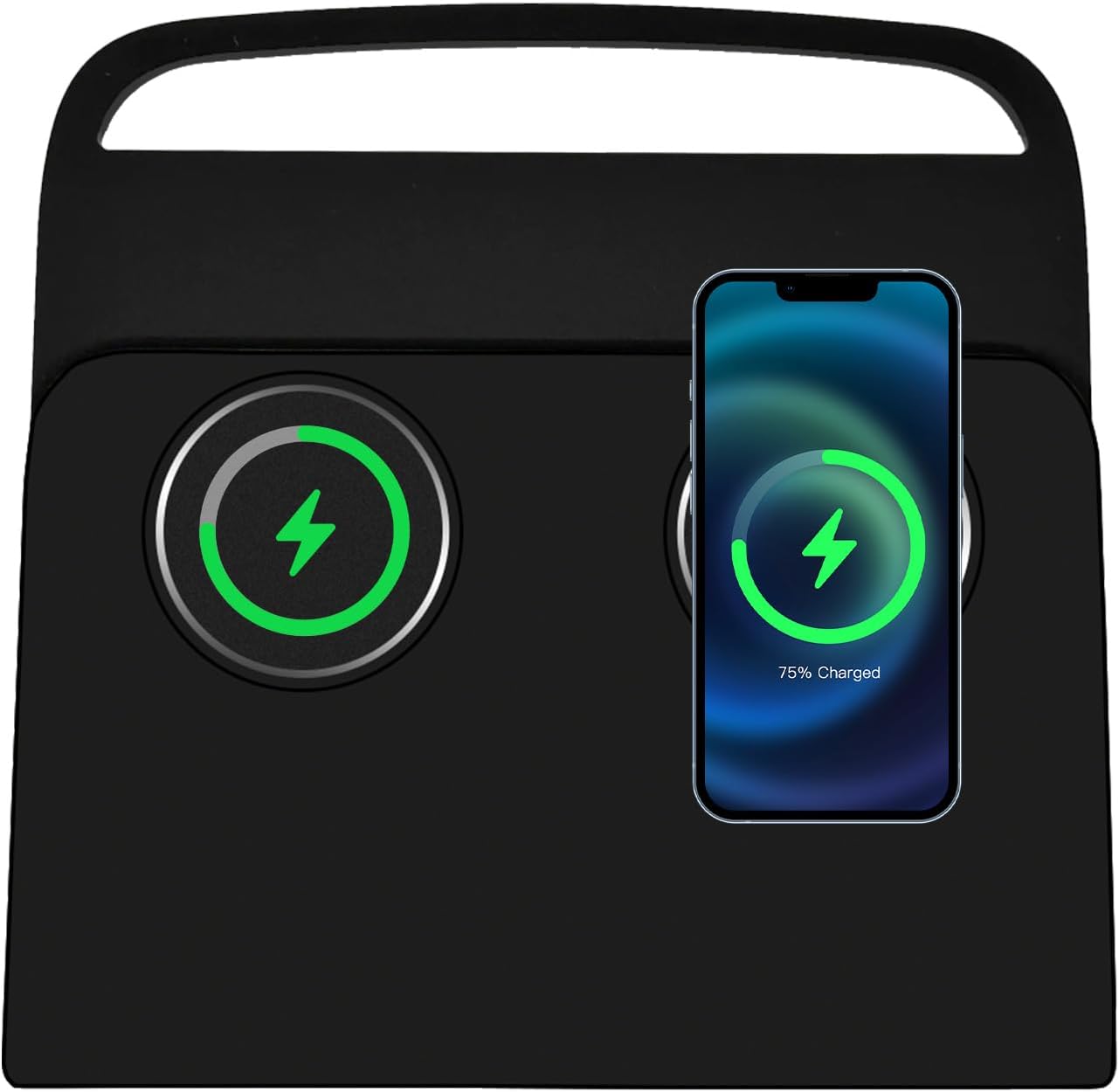 Dual Wireless Phone Charger for Rivian R1T & R1S Compatible