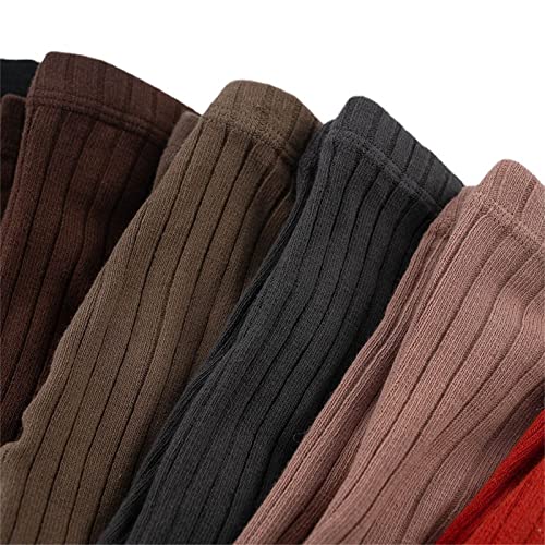 Girls Winter Stocking Pants Toddler Kids Baby Girls Cotton Leggings Knitted Tights Stretchy Basic Full Length Pants4