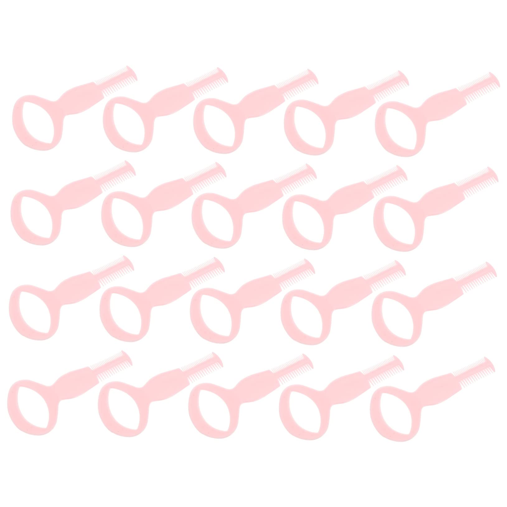 Mikinona Professional Eyelash Makeup Tool Kit 20pc Mascara Brush Set Random Color