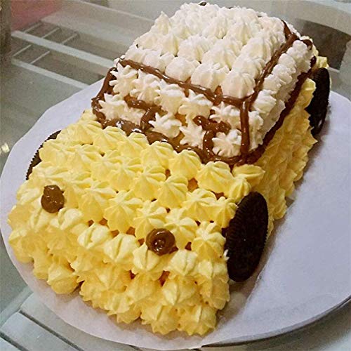 Image of Ulalaza Aluminum Cake Mold 3D Car Shape Baking Pan DIY Birthday Cake Mould Kitchen Supplies