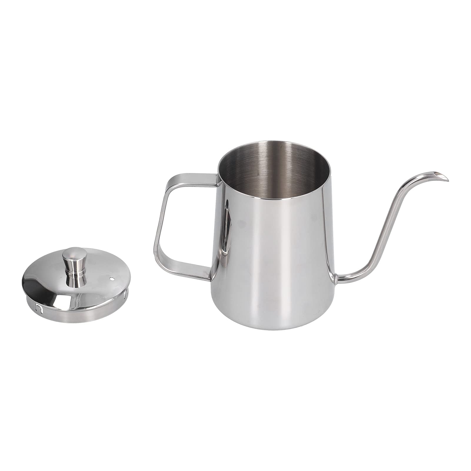 Coffee Kettle 600ml Pilipane bouilloire col de cygne pour contrôle précis de l'eau