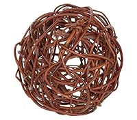 Dehner Weidenkugel, Ø 20 cm, Weidengeflecht, Braun