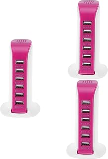 Generic Carregador USB 3Pcs 6 Adaptador De Tomada Adaptador USB Adaptador De Tomada De USB Um Carregador Carregadores Móveis Carregador USB Estação De Carregamento USB Adaptador