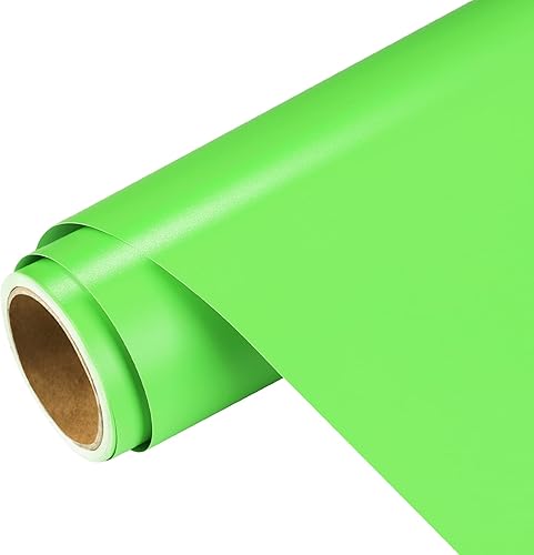 Gatichetta Rollo de vinilo permanente autoadhesivo de 12 x 10 pies para Cricut Silhouette y Cameo azul mate