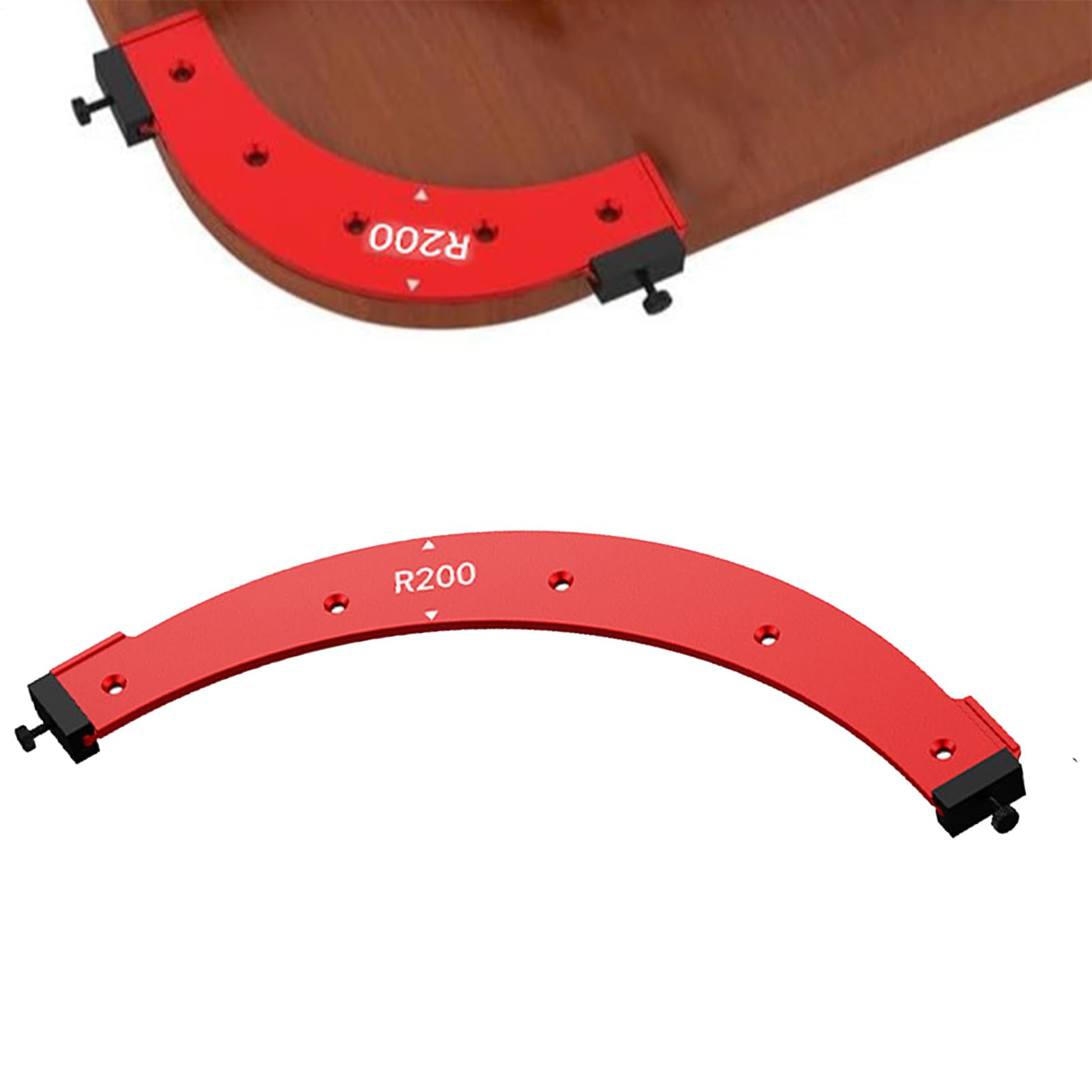 dmqdu Round Corner Radius Templates For Woodworking,Corner Radius Routing Template | Heavy Duty Router Templates Aluminum Alloy Routing Guide | Routing Templates, Routing Jigs