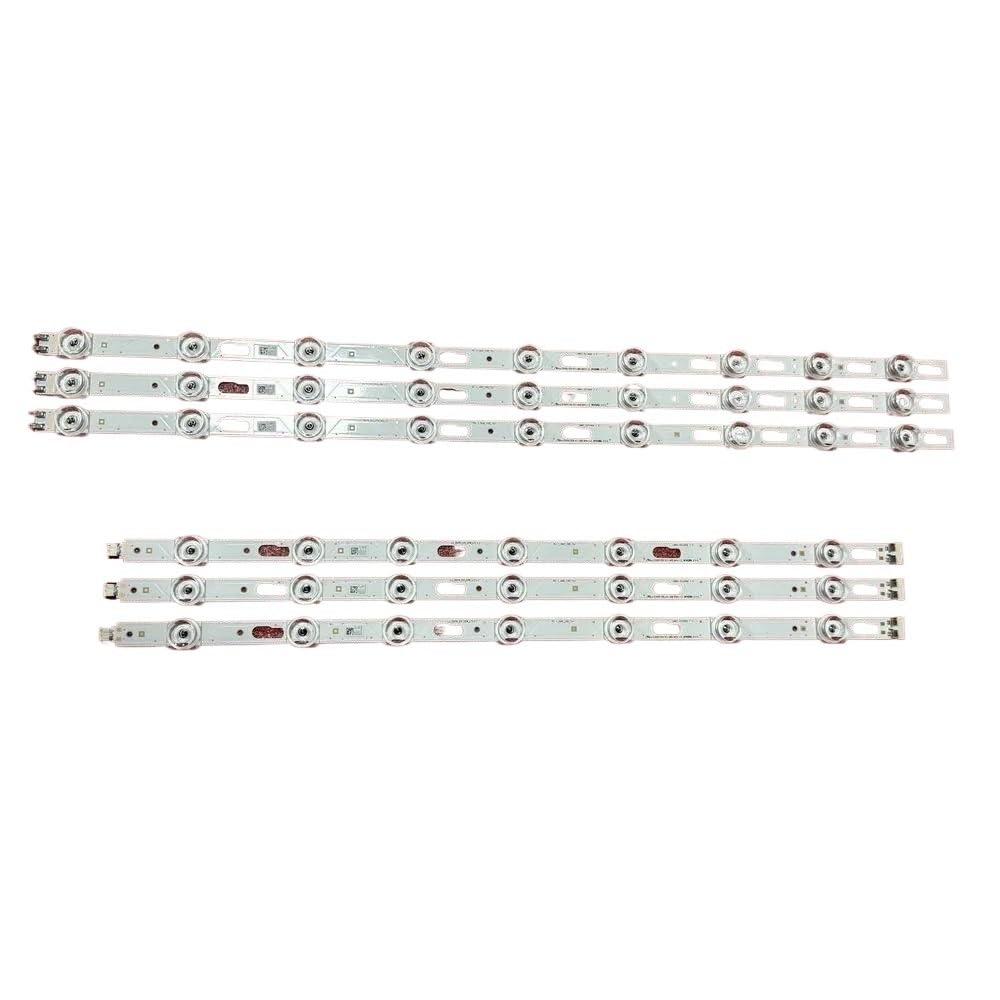 LOCLPCKGYA LED Backlight Strip Fit For Samsung 50“DU7200 UN50DU7200B UN50DU7200F UN50DU7200FXZA BN96-58285A 58284A LM41-01146A 01145A(5set For 5 TV)