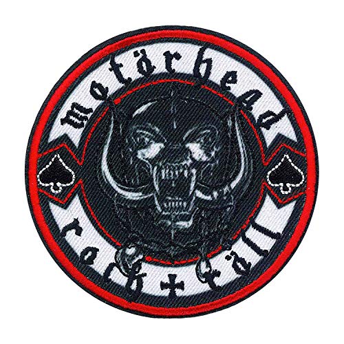 C&D Visionary Motorhead Rock and Roll Patch, Multi Color
