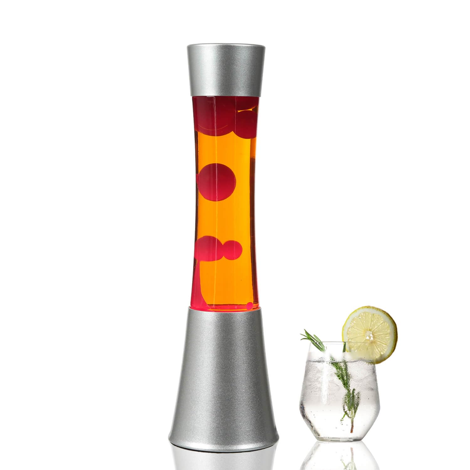 Lavalamp - Kleurveranderend - Glas - Met LED Verlichting