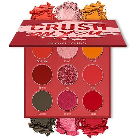 MAKI YIKA Matte Glitter Eyeshadow Palette Cover