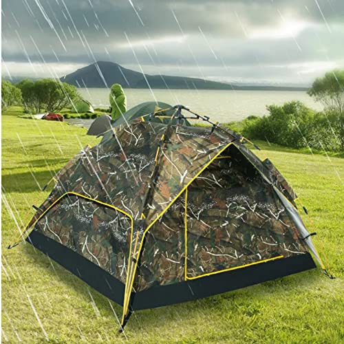Carpa portátil camuflada automática para camping miniatura 2