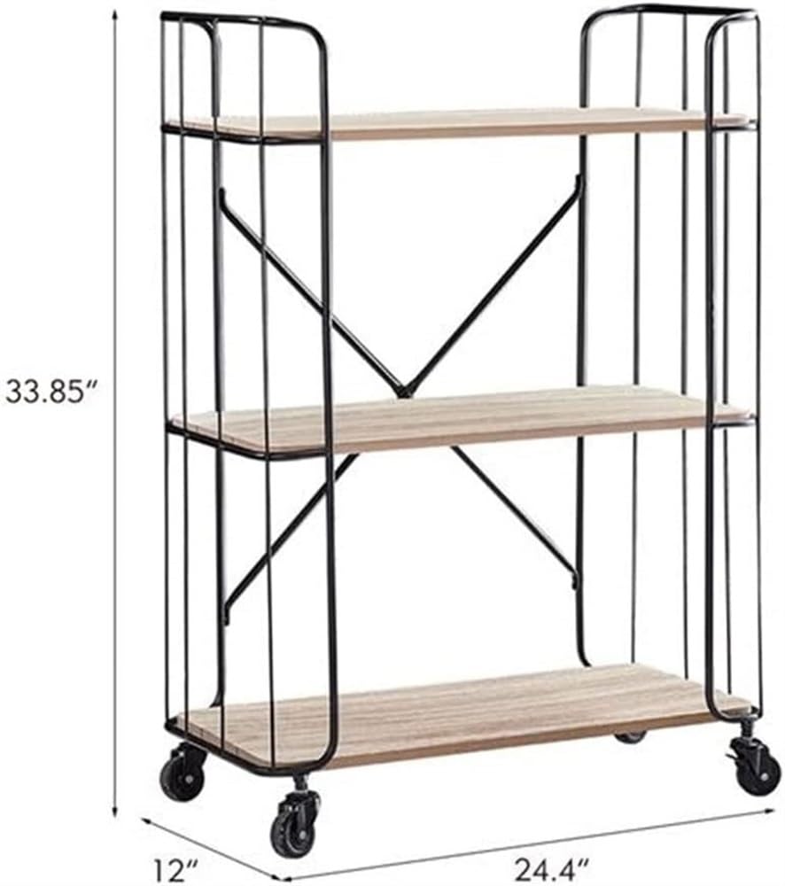 Carrelli da Cucina Carrello Da Cucina Carrello Multiuso A 3 Livelli Scaffale Per Scaffali Per Scaffali Per Libri A Rotelle Vintage Per Soggiorno Carrello Bagno Carrello libri
