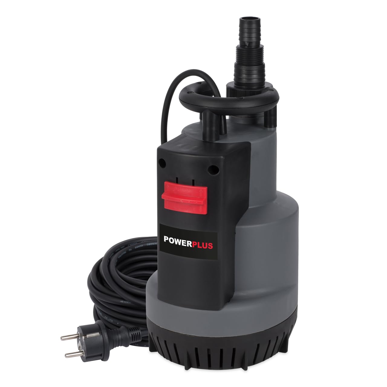 Powerplus Pompe à Eau Électrique POWEW67920 - Submersible 750 W, Température Maximale de 35°C Débit 12.500 l/h, Outillage de Jardin