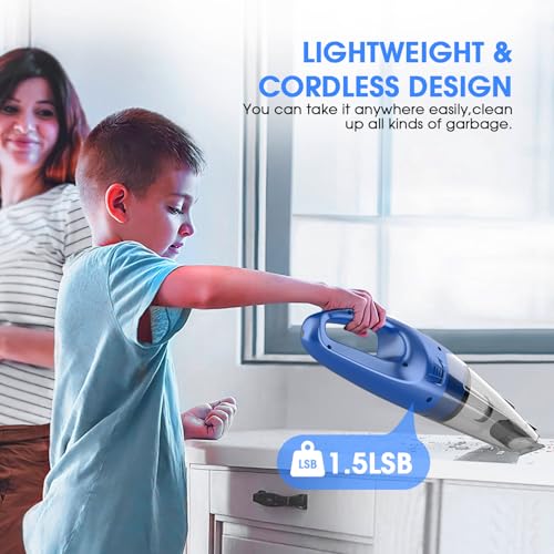 Handheld Vacuum Cordless High Suction