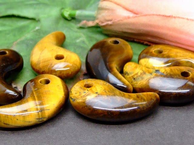 天然石 タイガーアイ 勾玉 大型 234g 天然石 タイガーアイ 勾玉 大型 234g