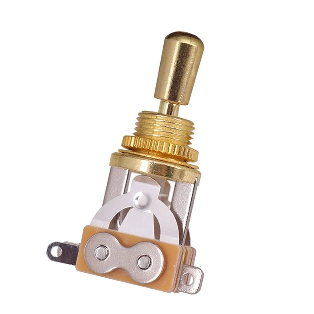 Selettore Pickup Chitarra Cromato Interruttore A Levetta 3 Vie Per Chitarra Elettrica - Cromato, Nero O Oro, Selezione Pickup Triangle Strategy Switch - Foto 5