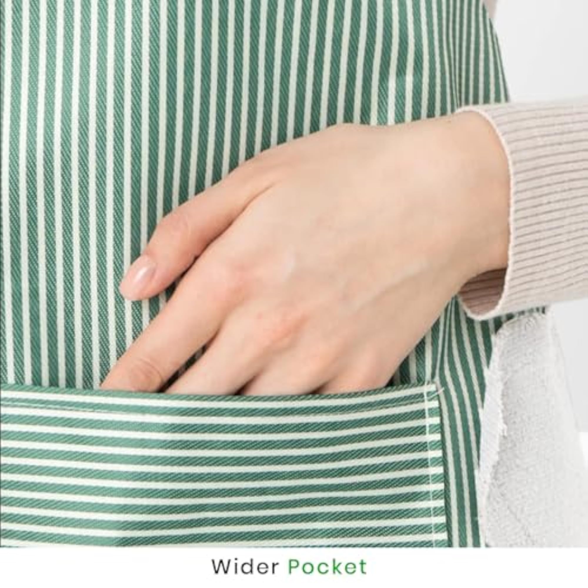 Waterproof Kitchen Apron with Front Pocket, Versatile Design
