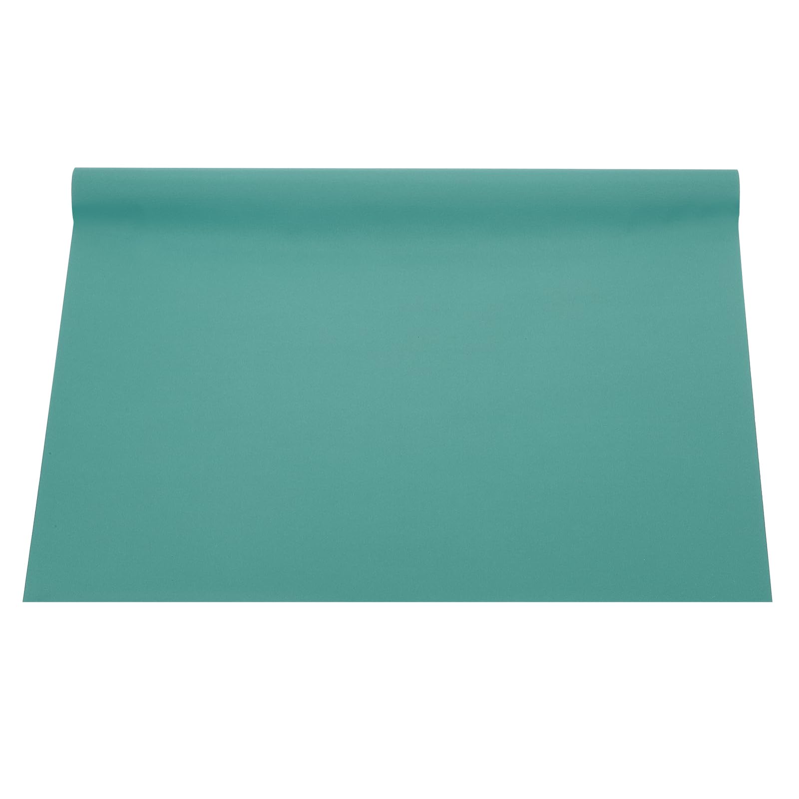 PATIKIL 29x17 Inch Cotton Linen Fabric, 1 Pcs Soft Colored Cotton Linen Sheets Self-Adhesive Repair Fabric Patch for Book Binding Repairing Crafting Sewing, Turquoise Color