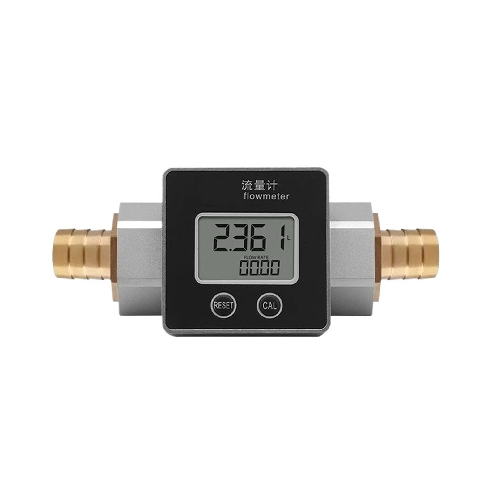 SSDXFJZR Stainless Steel Flow Meter Liquid(W120 3/4" pipe connector)