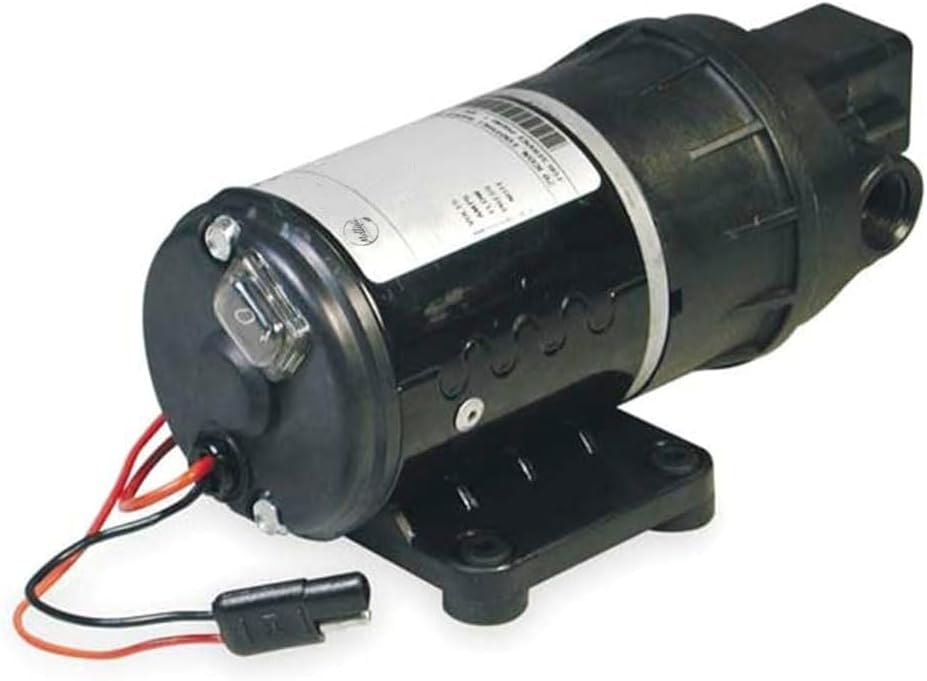 Agricultural Sprayer Pump, 3/8 NPT, 2.1GPM, Mfr: D21X005A-A