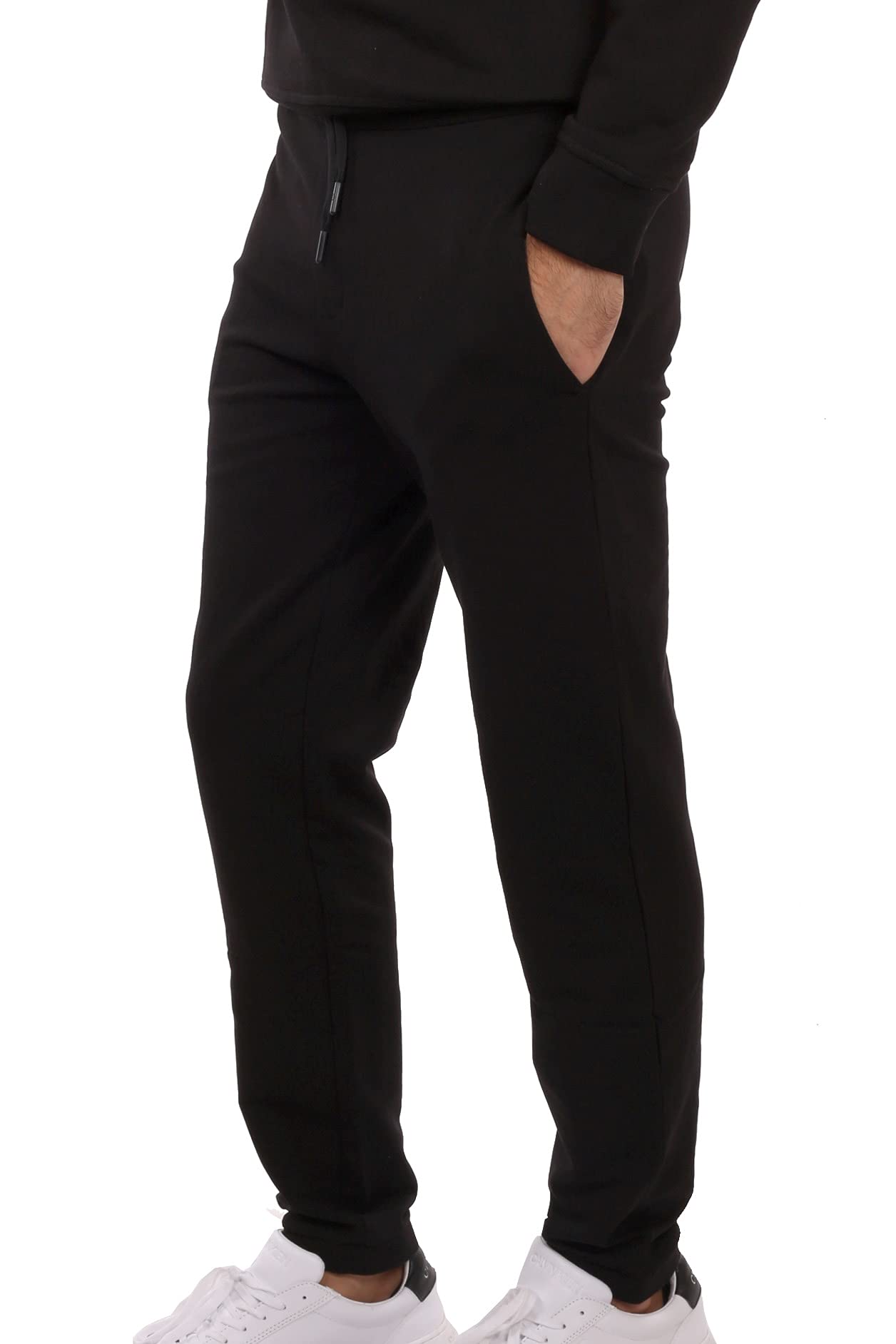 Armani Exchange Stretch French Terry - Pantalones de Deporte Hombre