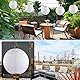 Bawoo Solar Lampions Außen Wetterfest Solar LED Laterne Wasserdicht Warmweiß Hängende Solarbetrieben Gartenlaterne für Garten Terrasse Hof usw (4 Stück 20cm)