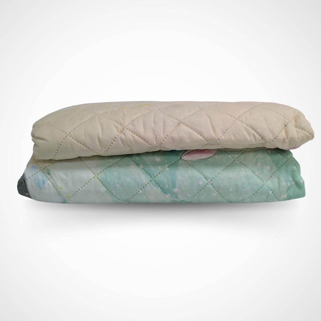 COMERCIAL CANDELA FELPUDOS Y ALFOMBRAS Spring and Summer Bedspread Polyester Children's Unicorn Design for Bed (90 Bed)