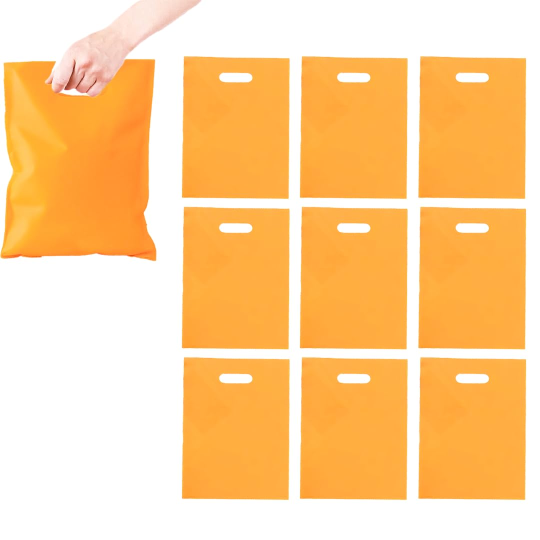 Wanna Party Pastel Gift Bags with Handles | Orange Pastel Rainbow Treat Bags | Multicolor Party Favor Bags for Birthday Baby Shower Wedding Easter Mothers Day