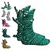 KFGJ Chaussette Crocodile, Chaussette Requin, Chaussette Carpe, Chaussette Caméléon, Chaussettes de Cheville en Forme danimal, Chaussettes en Tricot pour Femmes/Hommes,