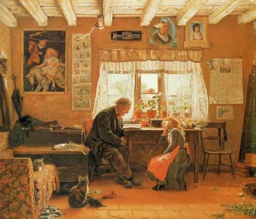 Affiches d'Art la de campagne par William H. Snape Tableau Toile Décoration 60x90