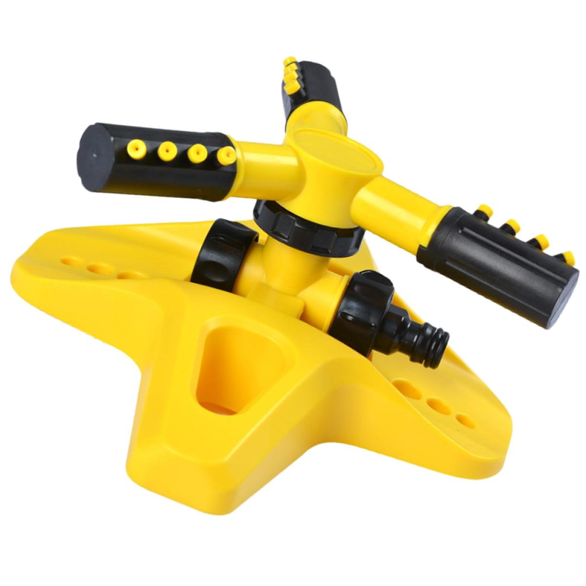 ibasenice 3 Pièces Arroseur de Jardin Automatique Pulvérisateur Rotatif pour Arrosage de Pelouse et Jardin Eau et Aux Chocs